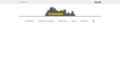 Desktop Screenshot of conen.com.br