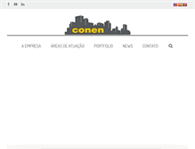 Tablet Screenshot of conen.com.br